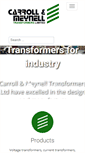 Mobile Screenshot of carroll-meynell.com